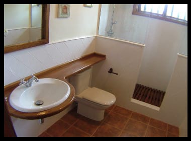 Reforma de cuarto de baño a medida vintage en Tenerife, diseño a medida